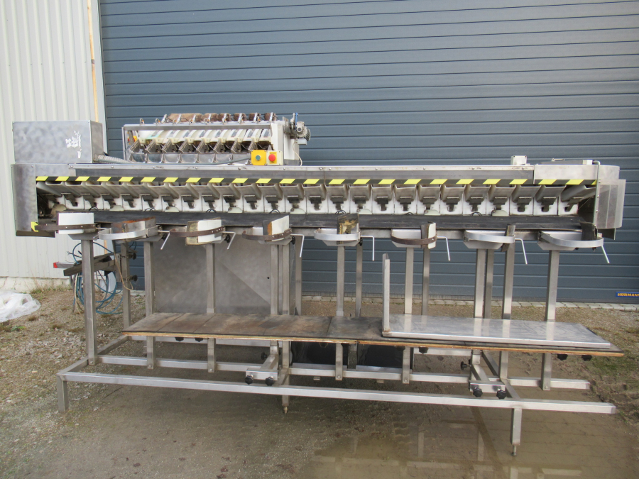 5289 Newtec bagger and weigher for BAKED POTATOES