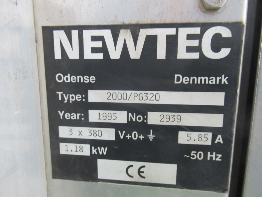 5289 Newtec bagger and weigher for BAKED POTATOES