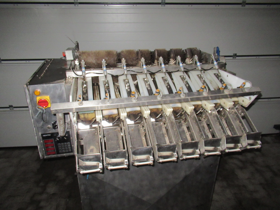 5289 Newtec bagger and weigher for BAKED POTATOES