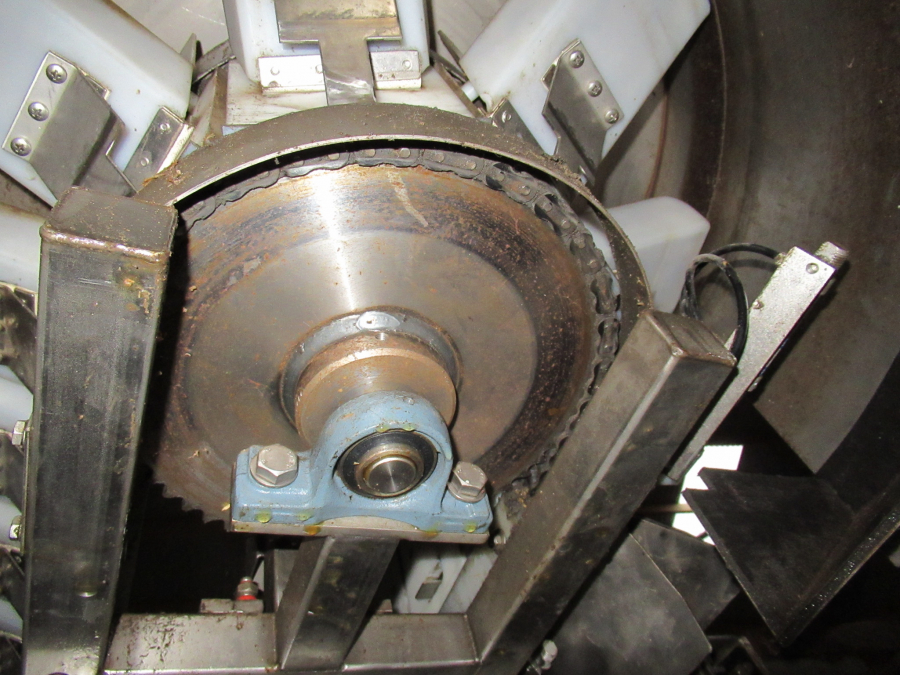 5289 Newtec bagger and weigher for BAKED POTATOES