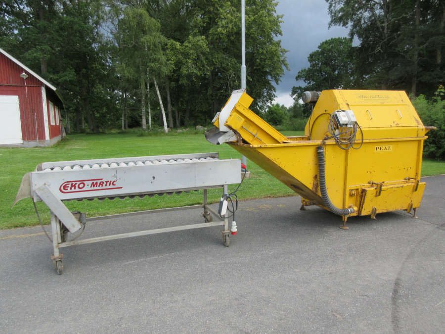 5307 Peal potatistvätt med Ekomatic torkbana