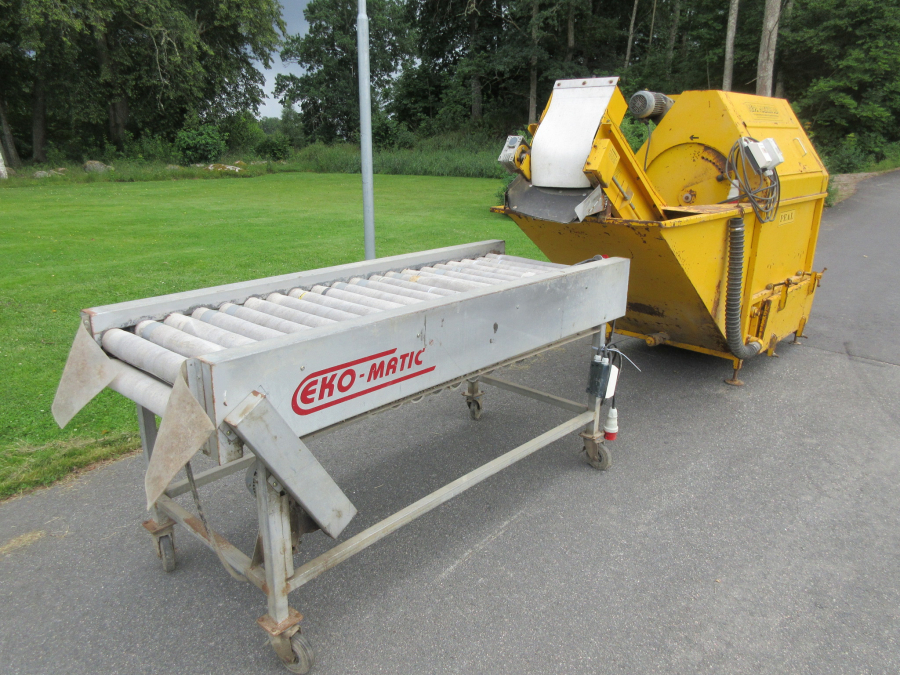 5307 Peal potatistvätt med Ekomatic torkbana