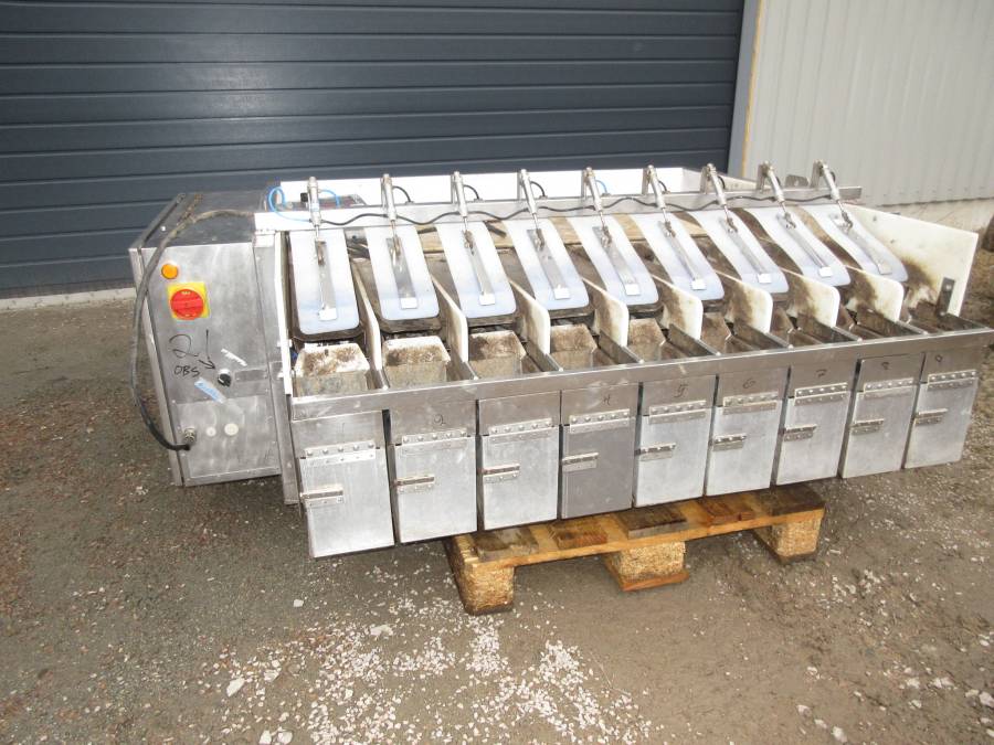 5346 Newtec 2009G computer weigher for carrots