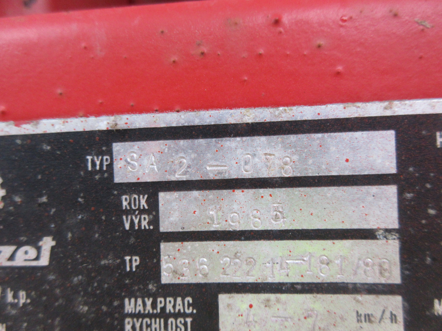 5396 Agrozet SA2 potatissättare kombi