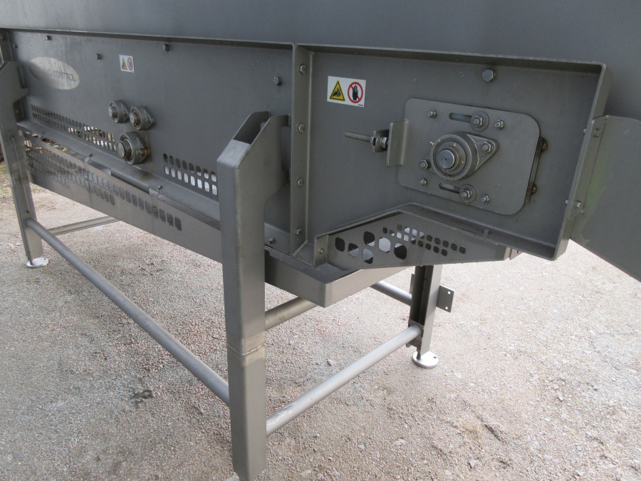 5421 Heat and control conveyor belt 2800x600 mm STAINLESS STEEL