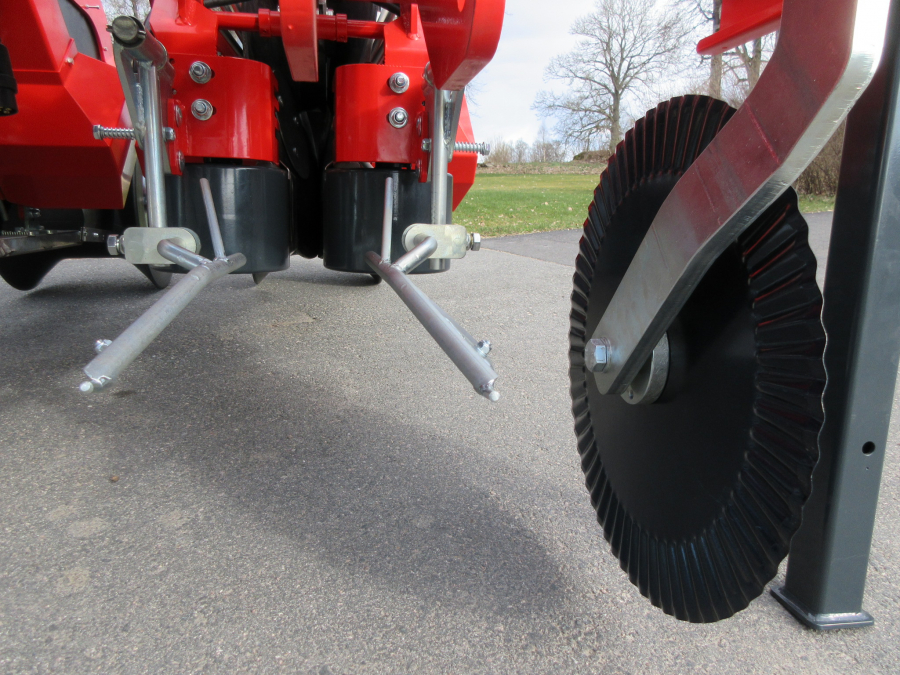 5431 Vegniek Discmaster haulmpuller 2 row