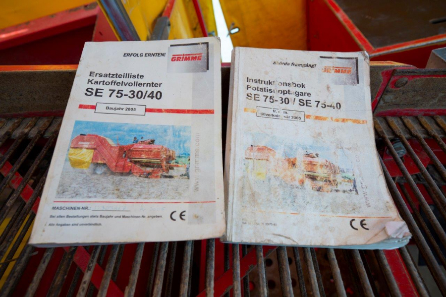 5489 Grimme SE75-40 potatisupptagare