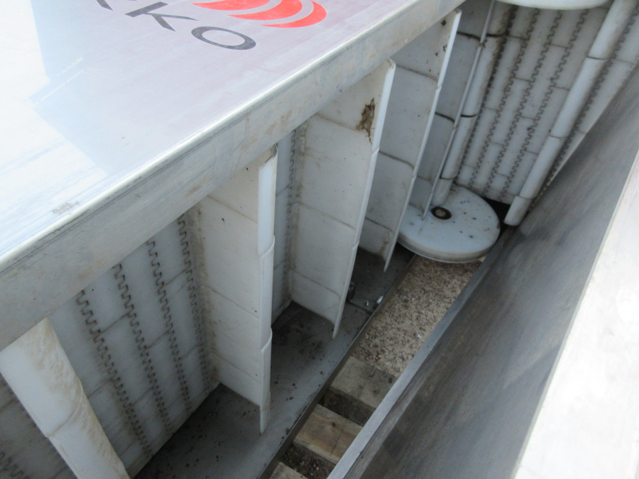 5517 EKKO elevator stående 3600x600 mm ROSTFRITT UTFÖRANDE