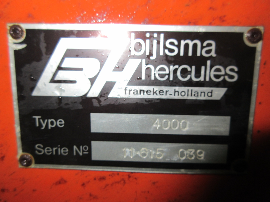 5522 Bijlsma Hercules avlastarbord