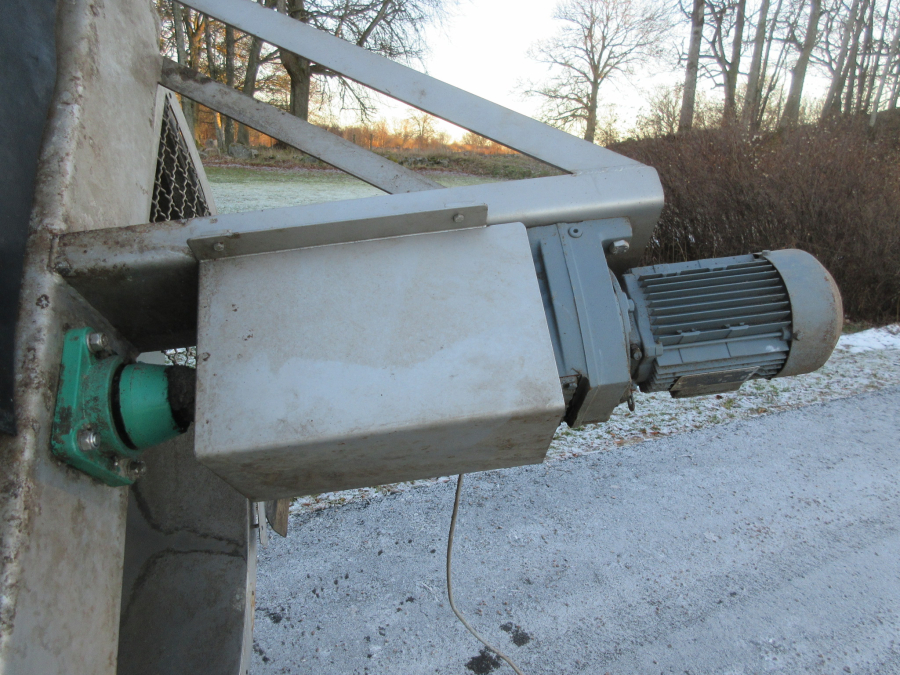 5532 EMVE stenfrånskiljare cyklon 1400 mm Rostfritt utförande