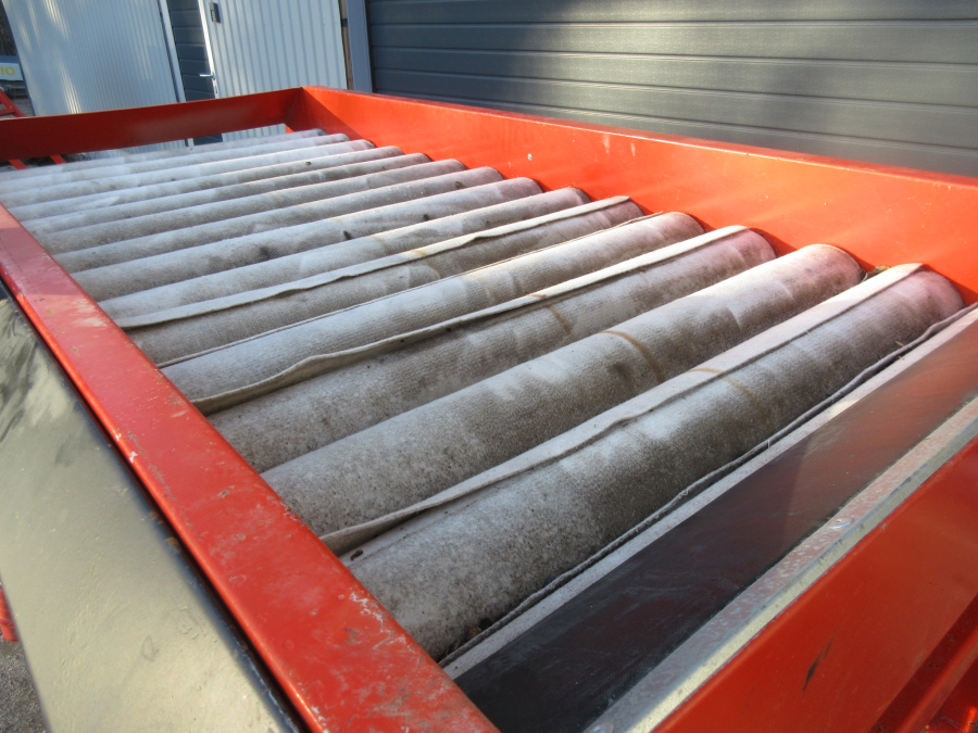 5634 EKKO felt drier table 1000 mm with 15 roller