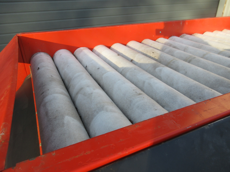 5634 EKKO felt drier table 1000 mm with 15 roller