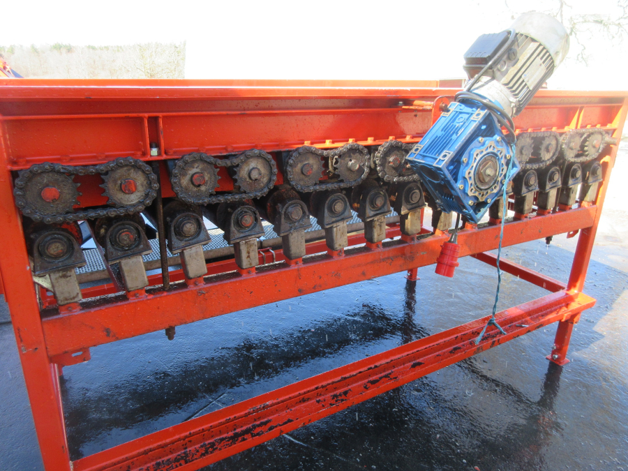 5634 EKKO felt drier table 1000 mm with 15 roller