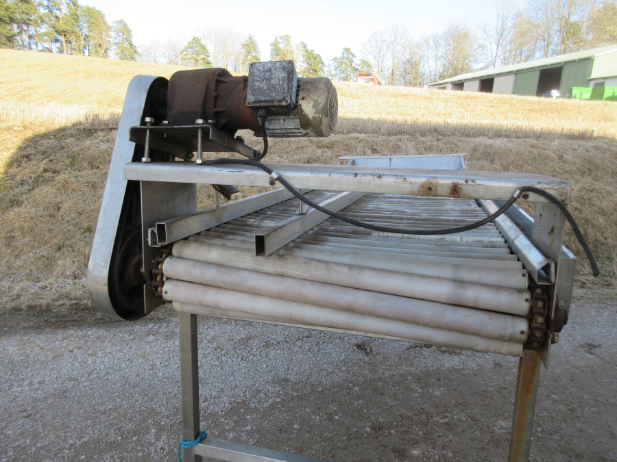 5644 Rullbord Inspektionsbord rostfritt