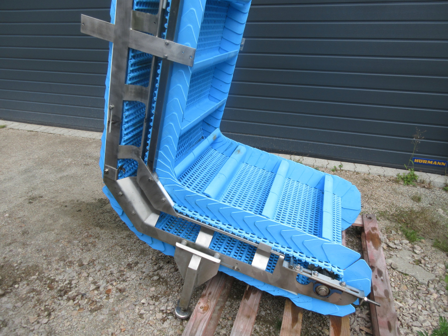 5682 Vertikal Elevator Förderband Edelstahl