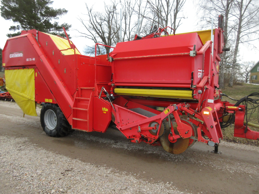5736 Grimme SE75-40 Kartoffelroder