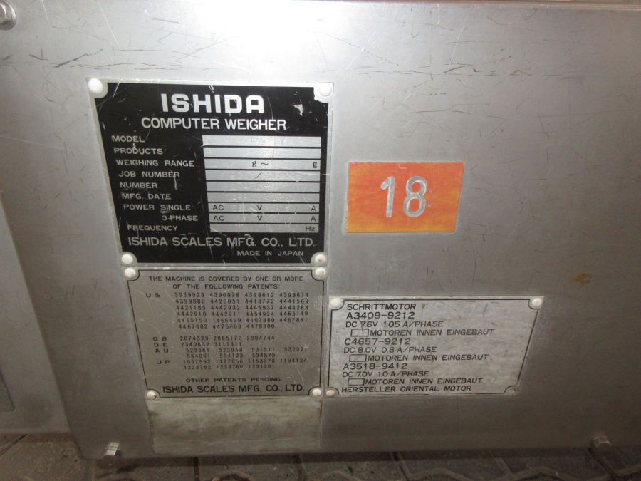 5790 Ishida multihead weigher 14 head