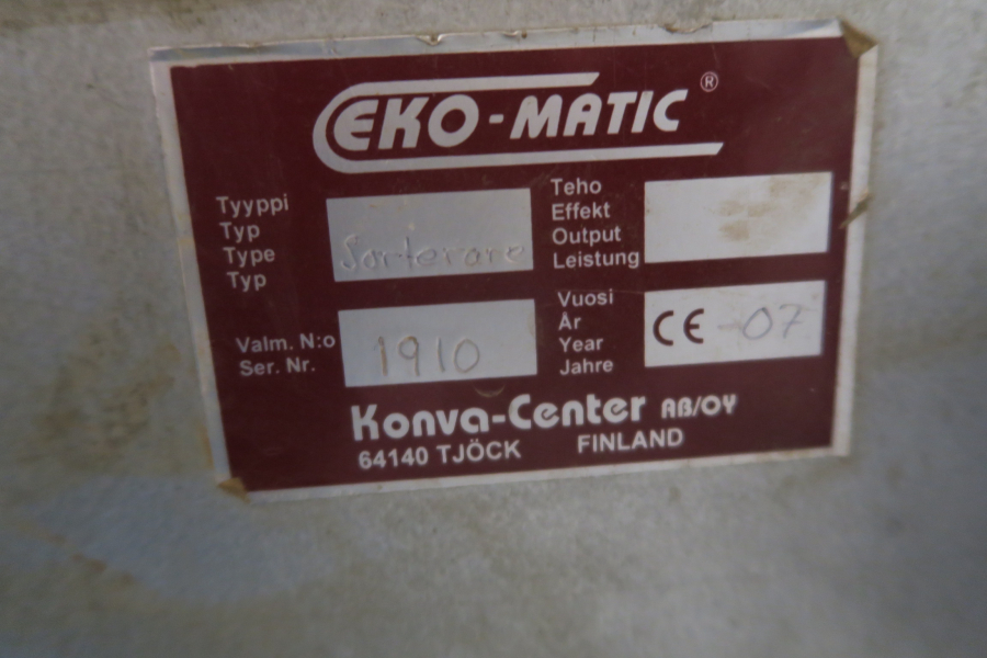 5802 Ekomatic Kartoffelsortierer