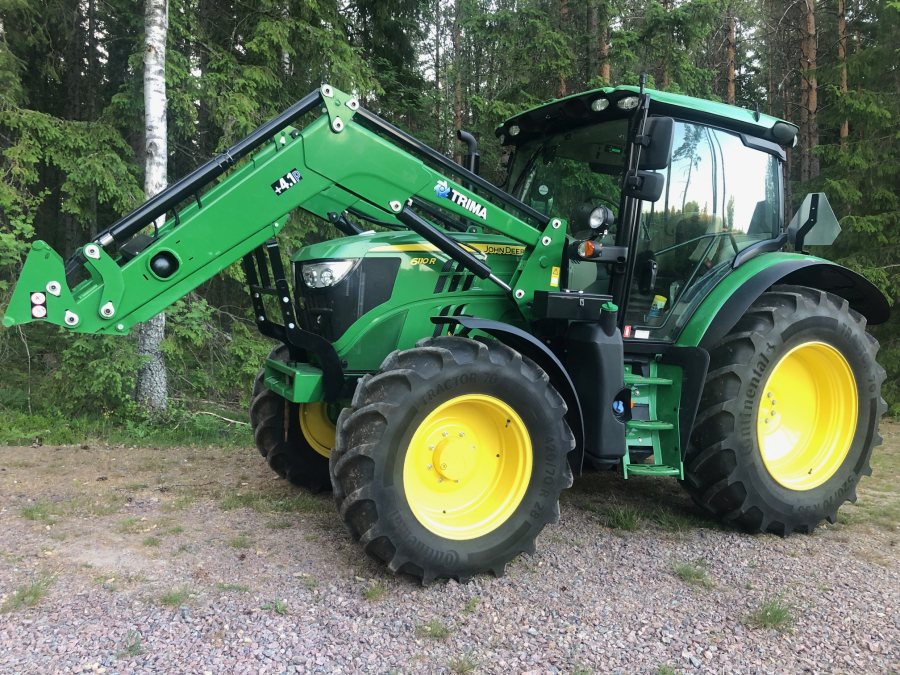 5822 John Deere 6110R traktor 460 hours new condition