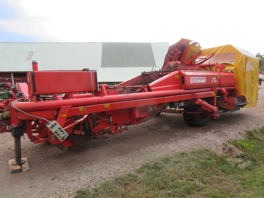 5862 Grimme DL1500 Kartoffelroder 2 Reihe