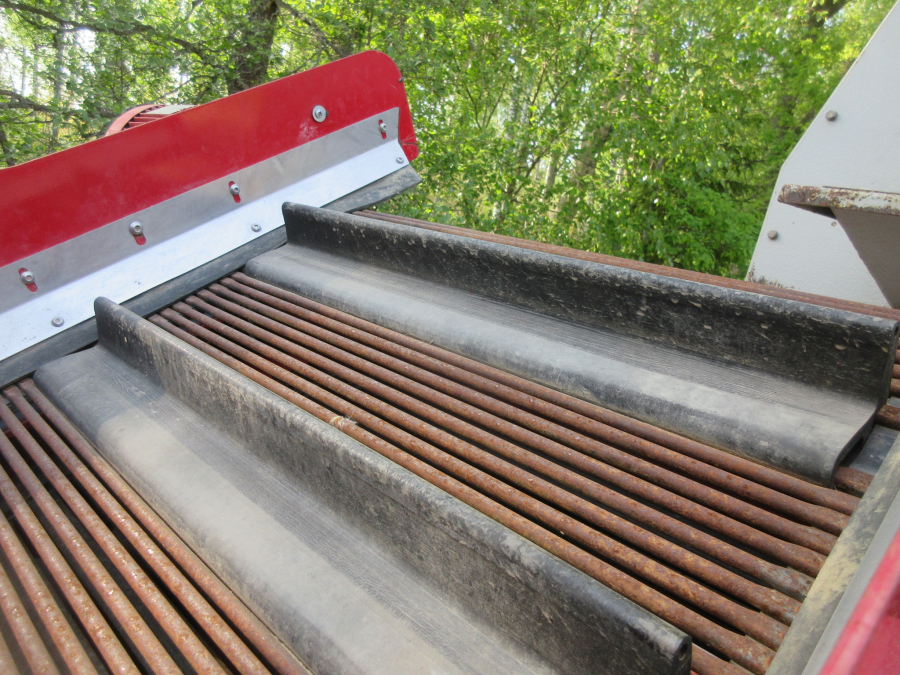 5864 Tong potato washing and polishing line