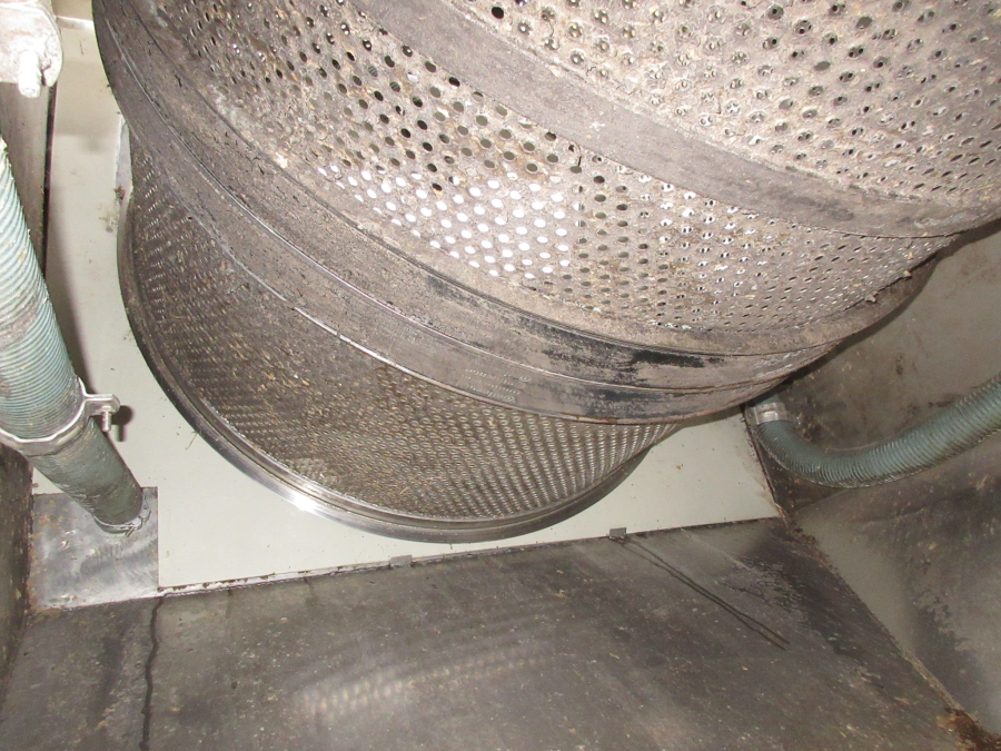 5868 EMVE Waschanlage mit Entsteiner Kartoffel Industrie