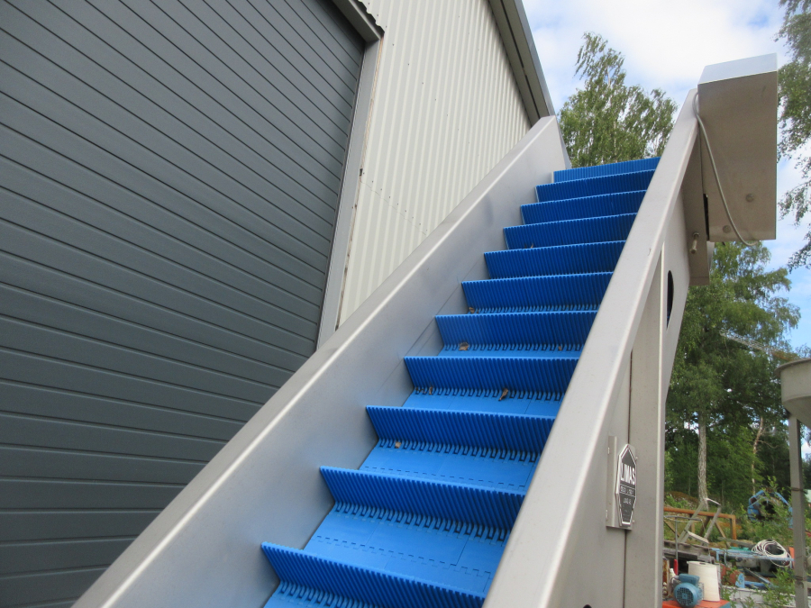 5921 Limas elevator 3700x400 mm ROSTFRITT UTFÖRANDE