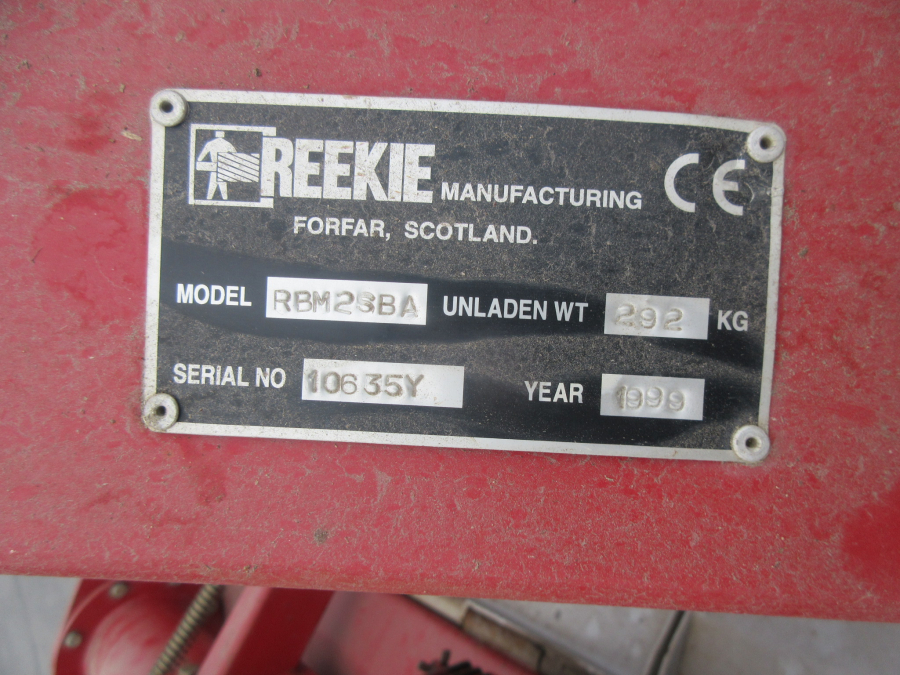 5962 Reekie bäddplog förkup med fräs