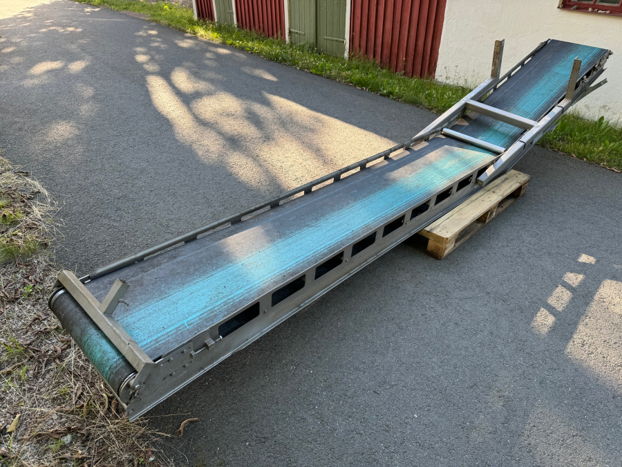 5987 Emve plantransportör 2800x500 +1900 mm knäck mm