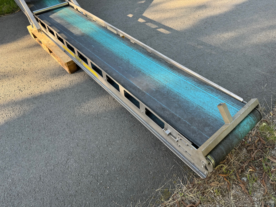 5987 Emve plantransportör 2800x500 +1900 mm knäck mm