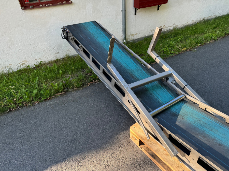 5987 Emve plantransportör 2800x500 +1900 mm knäck mm