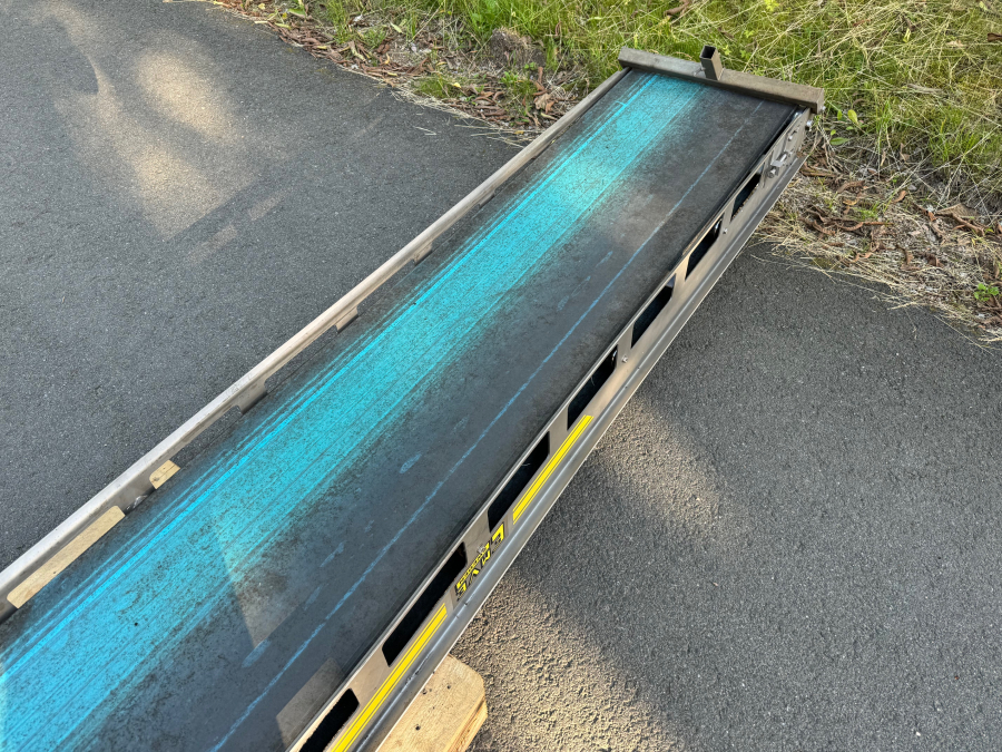 5987 Emve plantransportör 2800x500 +1900 mm knäck mm