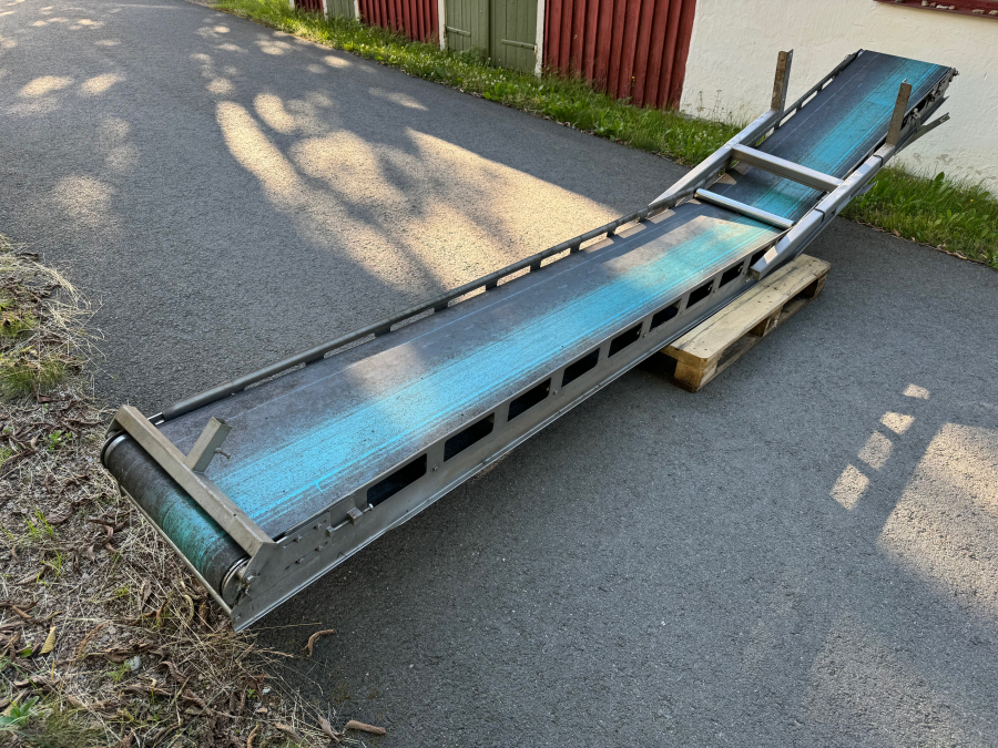 5987 Emve plantransportör 2800x500 +1900 mm knäck mm