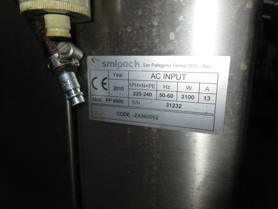 6015 Smipack FP6000 sealer