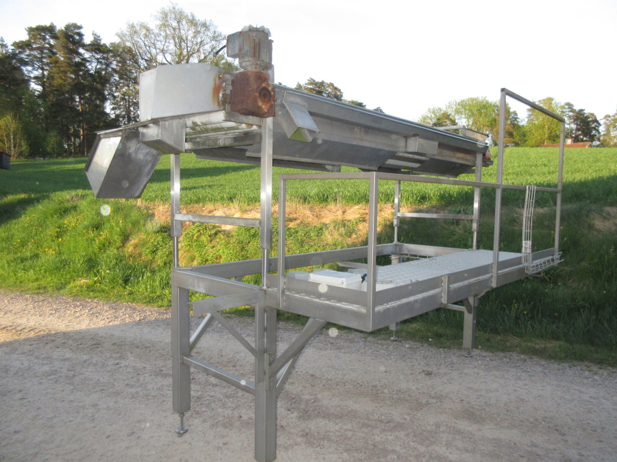 6016 RMT rullbord inspektionsbord rostfritt