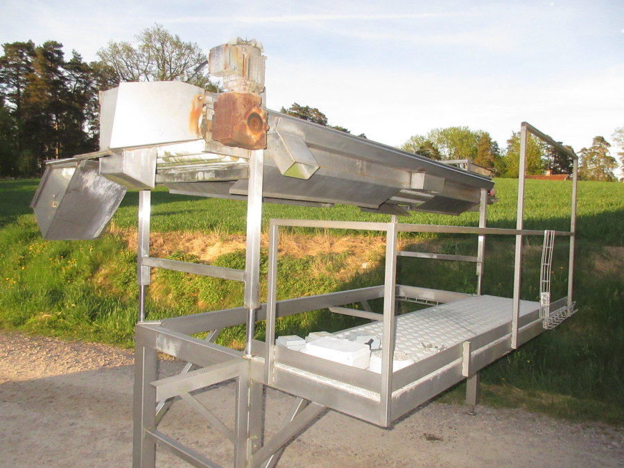 6016 RMT rullbord inspektionsbord rostfritt