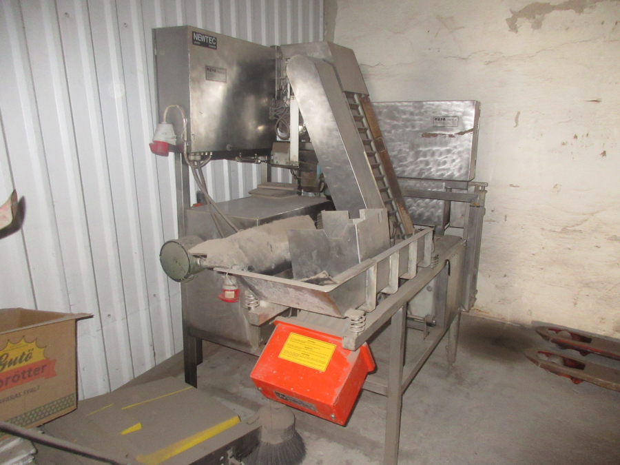 6025 Newtec G30A Wiege und Verpackungsmaschine für Möhren/Karotten