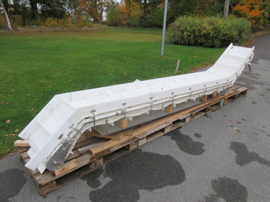 6053 Elevator Rostfri 1000+3500+600x450 mm
