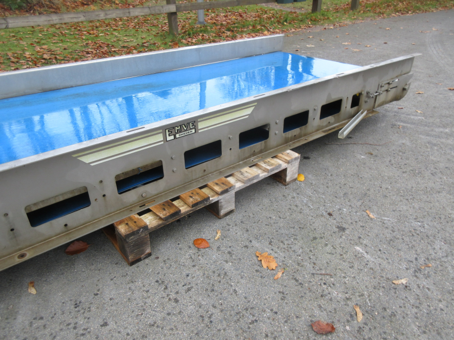 6056 EMVE transportband 3000x1000 mm ROSTFRI