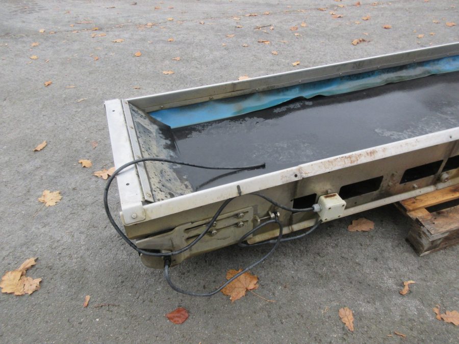 6057 EMVE Förderband 3500x550 mm EDELSTAHL