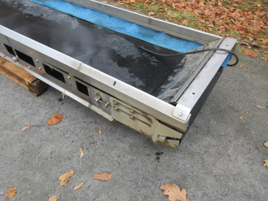 6057 EMVE Förderband 3500x550 mm EDELSTAHL