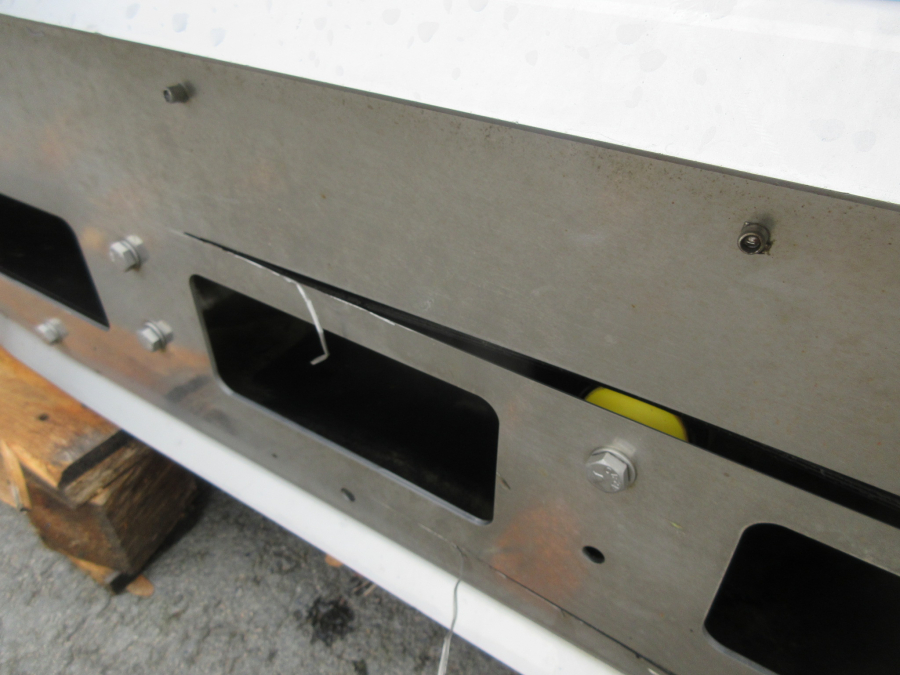 6057 EMVE Förderband 3500x550 mm EDELSTAHL