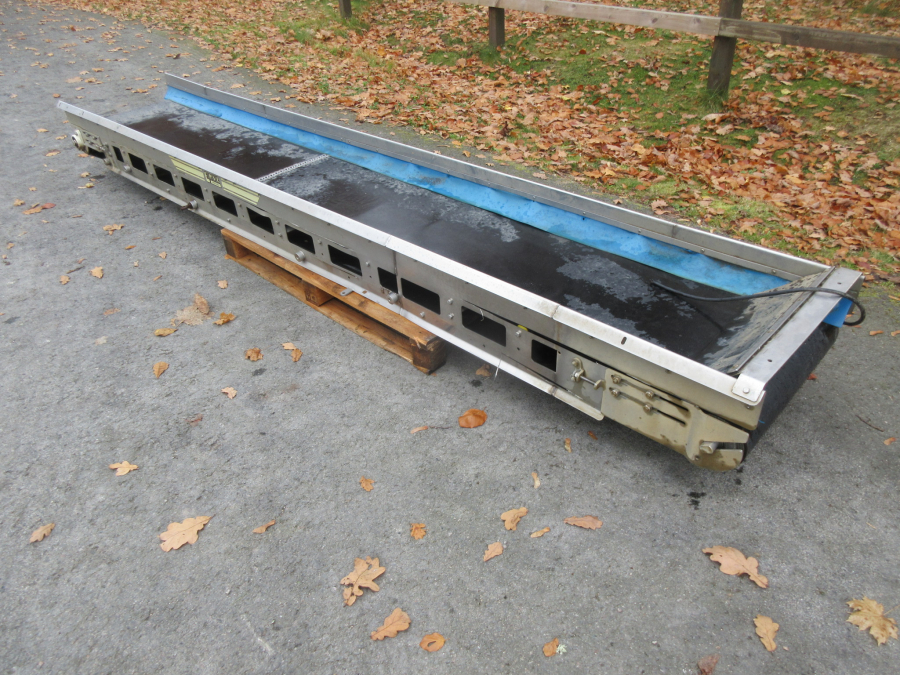 6057 EMVE Förderband 3500x550 mm EDELSTAHL
