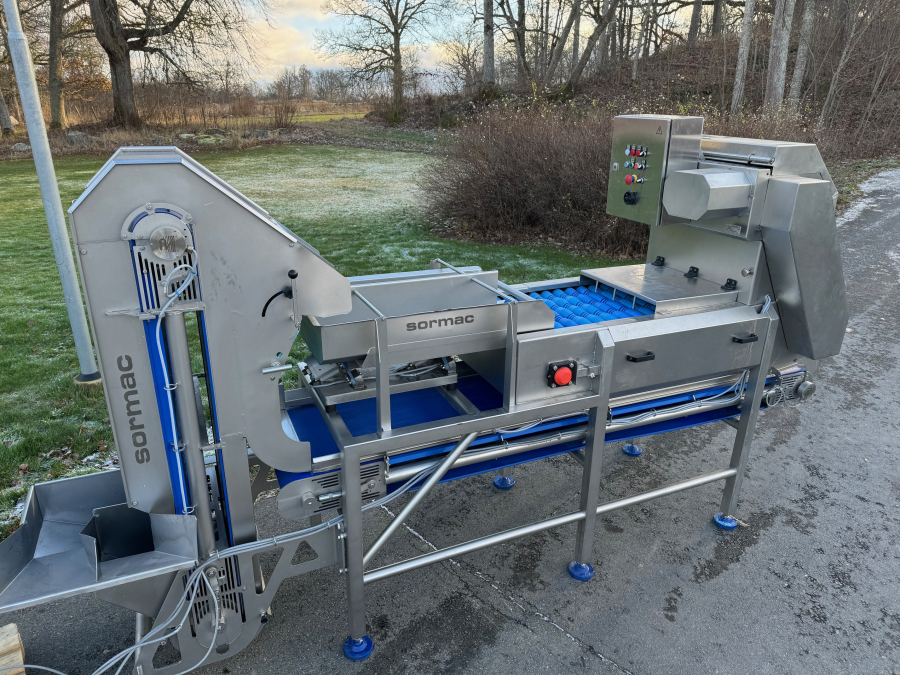 6063 Sormac DMA-60 potato halving machine