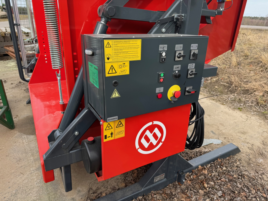 6084 Miedema AKL lådvändare hydraulisk stationär