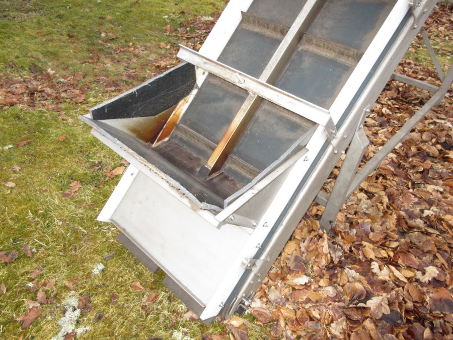 6135 VPL elevator 3700+700x550 mm Edelstahl