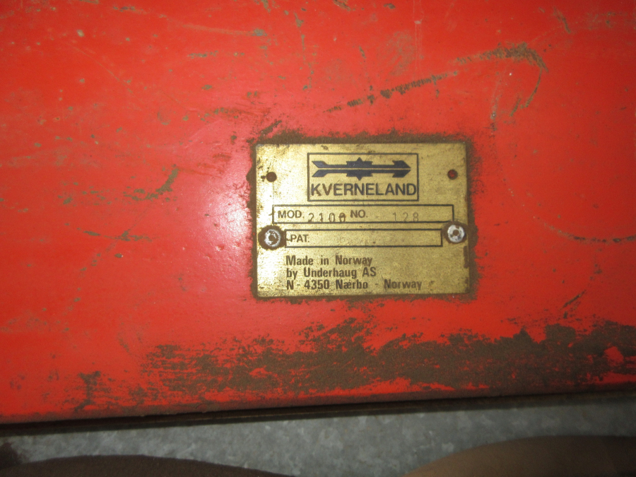 6178 Kverneland Underhaug 2100 potatisupptagare