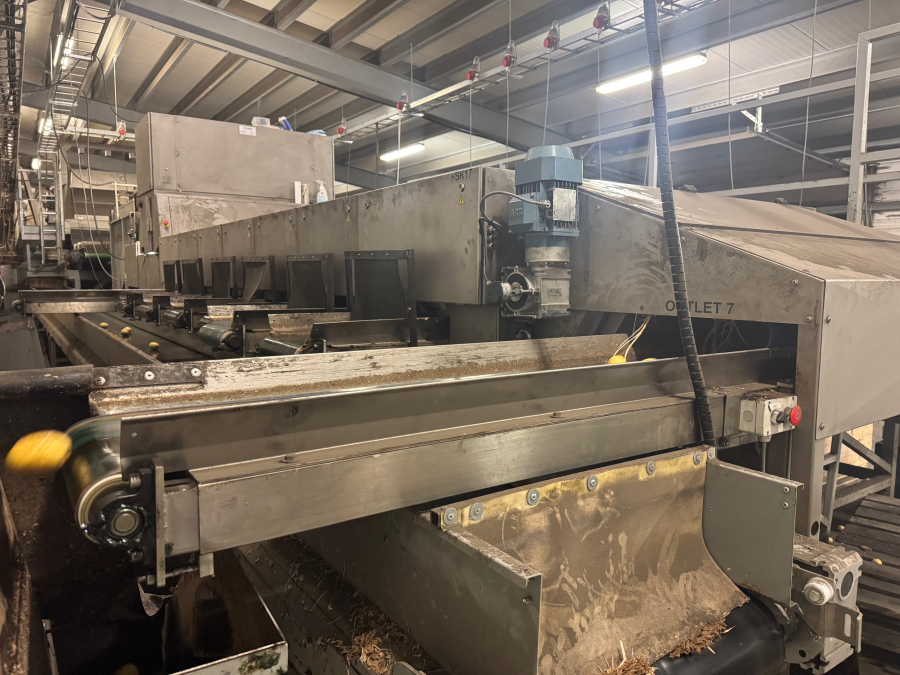 6187 Newtec Celox optisk sorterare för potatis