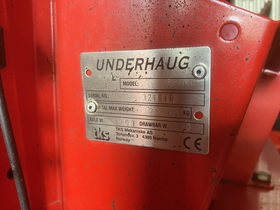 6263 Underhaug UN3200 potato planter