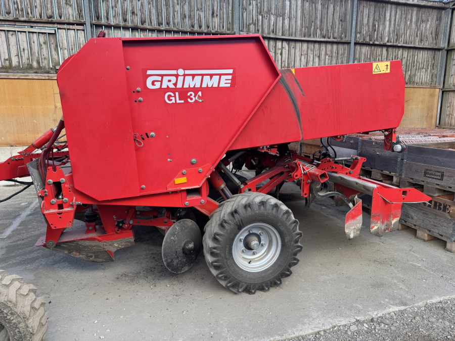 6319 Grimme GL34 potato planter 4 row